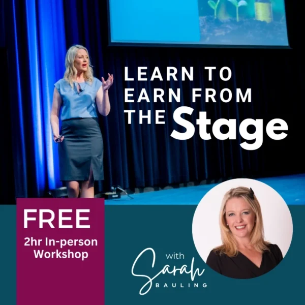 Free 2hr in person workshop